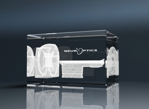 Glasblock mit individueller Gravur