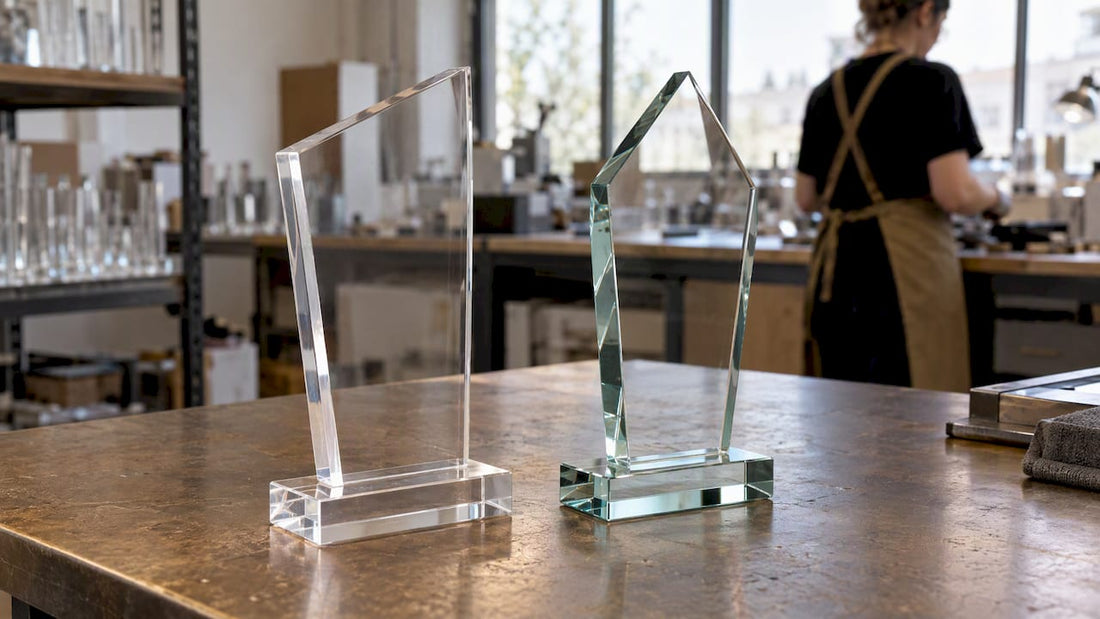 Direkter Materialvergleich: Acryl- versus Glasawards
