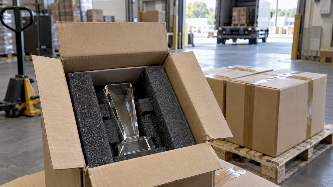 Glaspokale exportieren und versenden: Leitfaden für B2B