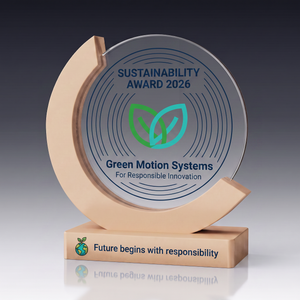 Trophy-WOODEN CIRCLE