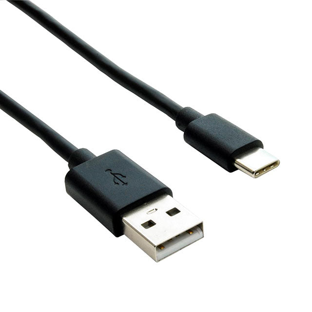 Schwarzes USB-C zu USB-A Kabel, Datenkabel für schnelle Datenübertragung und Laden